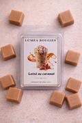 Fondant parfumé Latte Coco Caramel aux notes de café, vanille et cassonade fabriqué au Québec