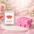 Fondant parfumé Sort d’Amour aux notes de pêche, jasmin et musc fabriqué artisanalement au Québec