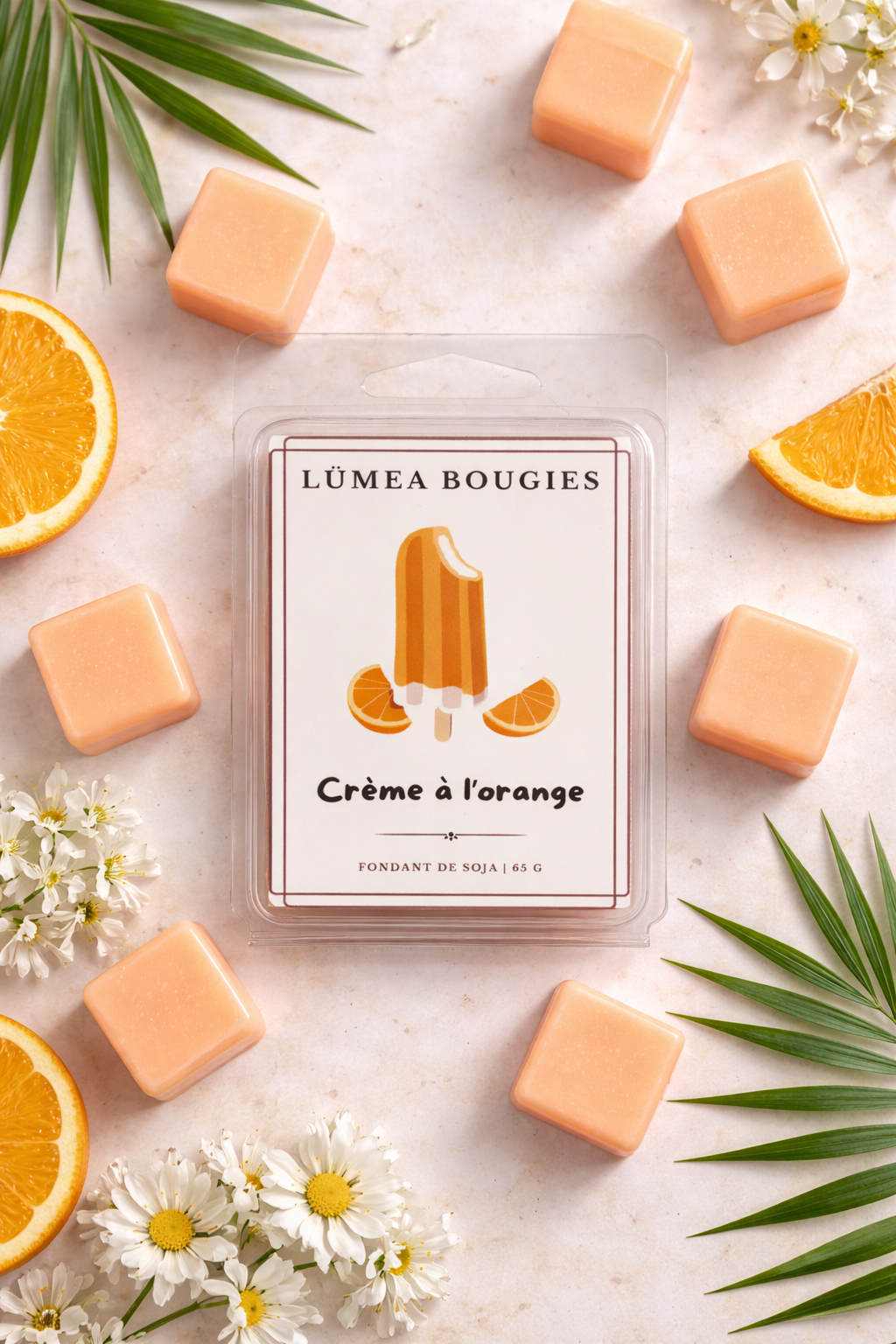 Fondant parfumé - Crème à l’orange